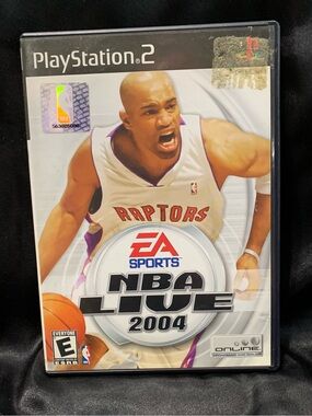 NBA LIVE 2004 EA Sports PS2 Video Game Rated E EUC